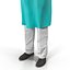 Male African American Surgeon 4 Rigged 3D Model