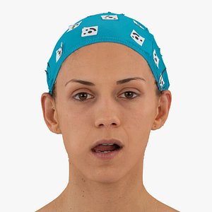 athena human head tongue 3D