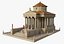 Roman temple building