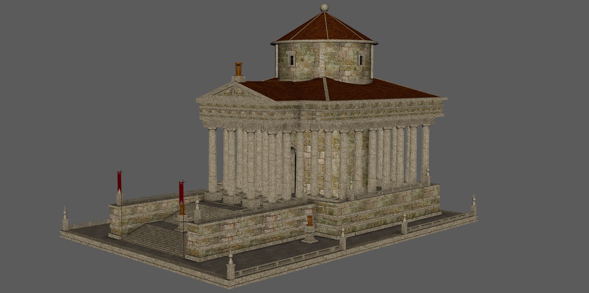 Roman temple building 3D model https://p.turbosquid.com/ts-thumb/qV/ijJa4G/Xp/temple7/jpg/1732819354/1920x1080/fit_q87/dce2d65fe010e5dc4496b560ae9f30aa1efc367a/temple7.jpg