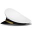 navy officer white hat 3d model