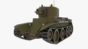 3D bt-7a bt-7 model