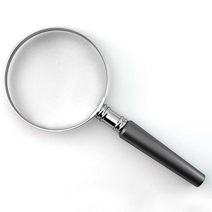 magnifying glass 3d max
