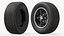3D Chevrolet Z28 Muscle Car Wheel Black