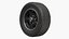 3D Chevrolet Z28 Muscle Car Wheel Black