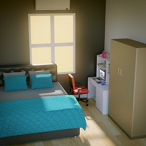 bedroom pack 3D model