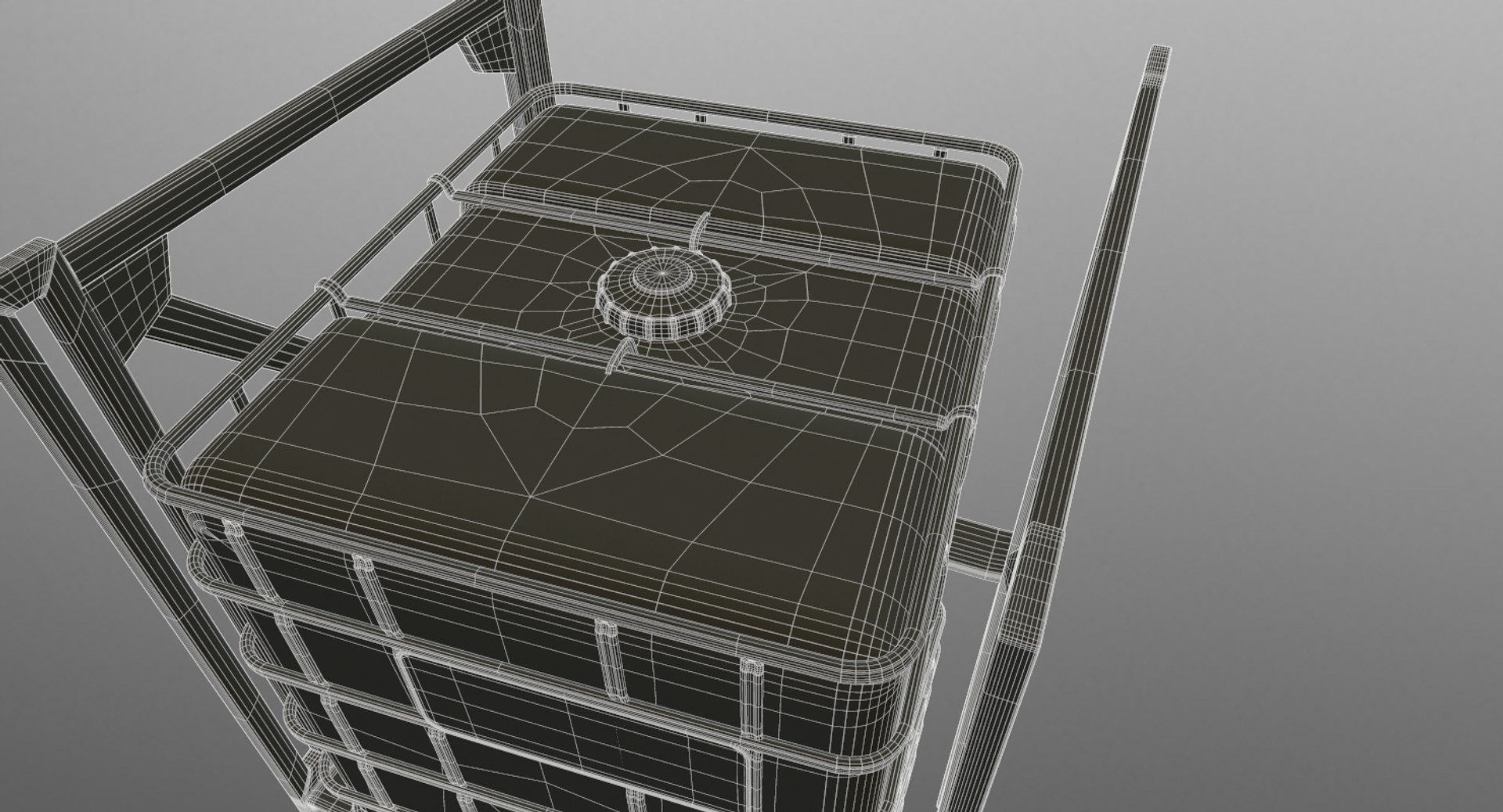 3D Ibc Containers Rack - TurboSquid 1299332