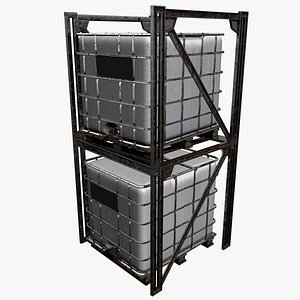 3D ibc containers rack