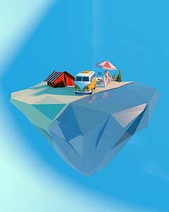 Camping island