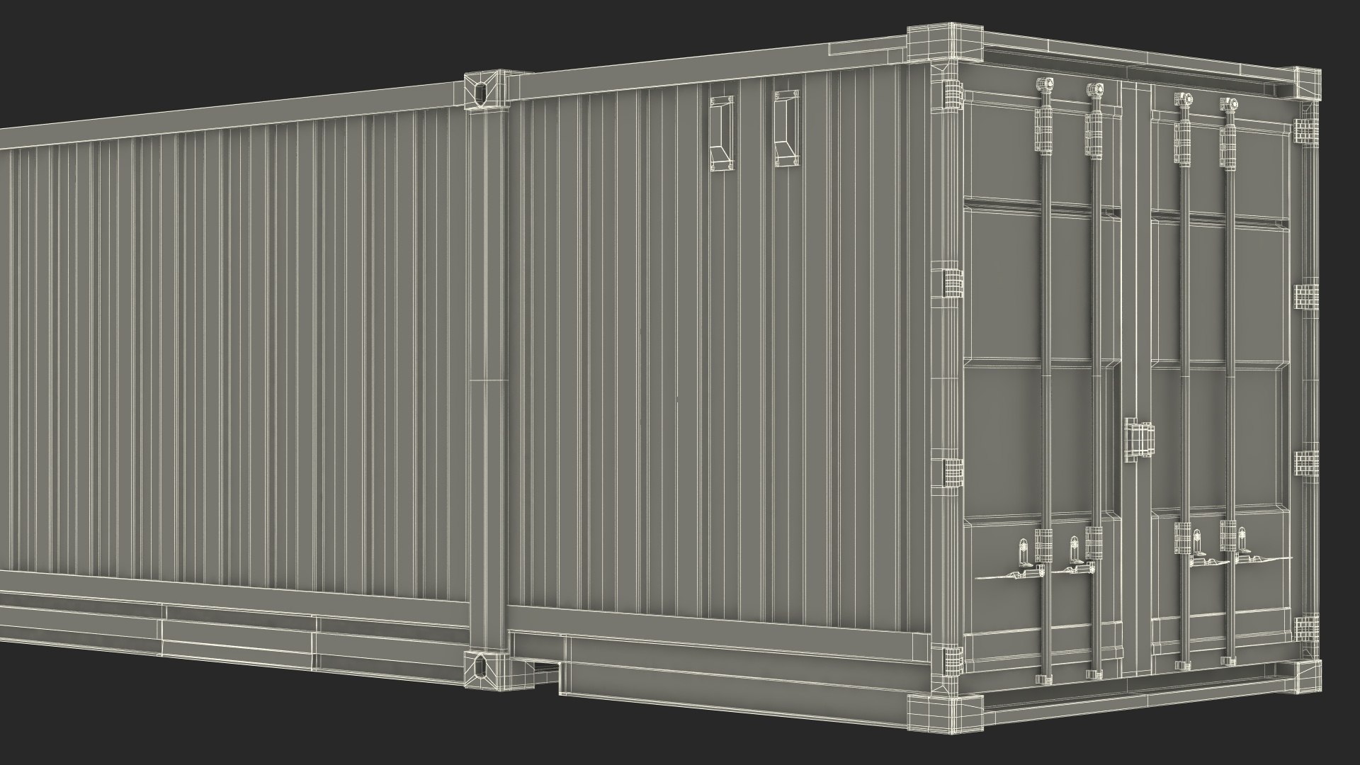 3D 53 Foot High Cube Container Model - TurboSquid 2161897