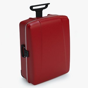 3d suitcase luggage case