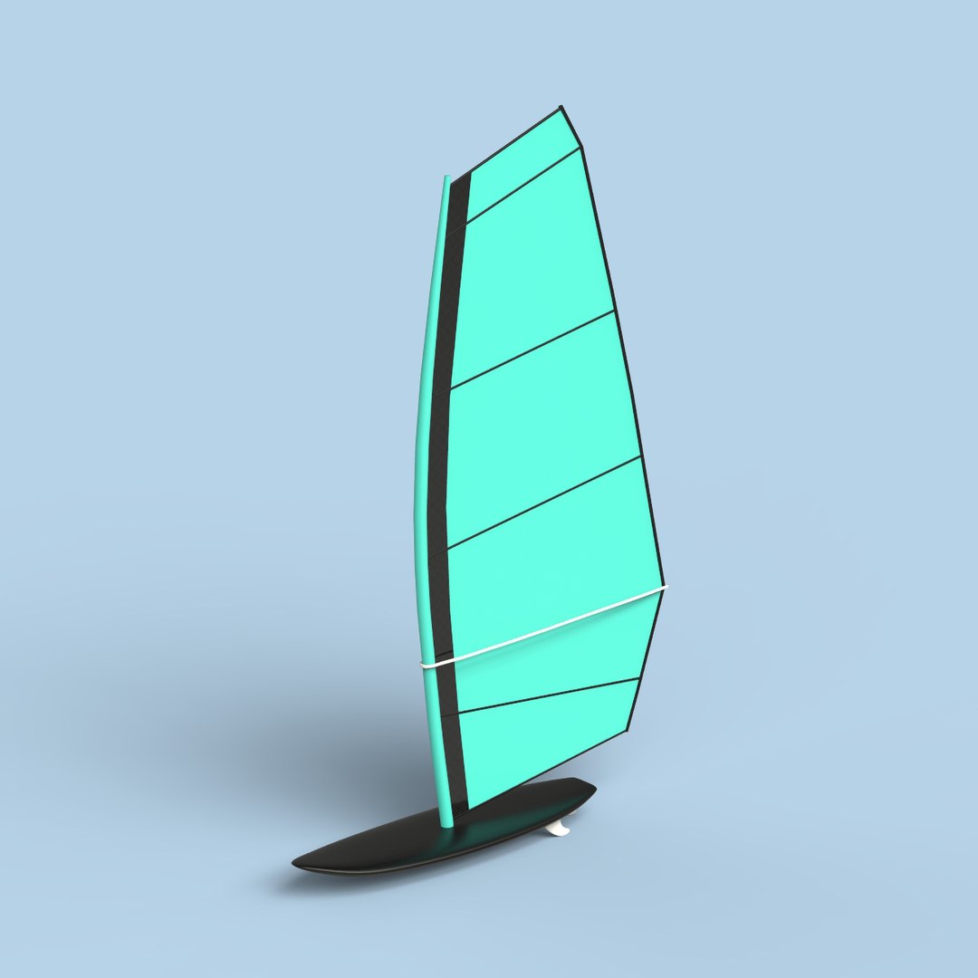 Windsurf Board Model TurboSquid 1787433