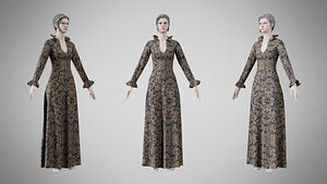Dress 29 Royal Baroque Brocade