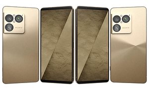 Sony Xperia 1 VIII Native Gold 3D model