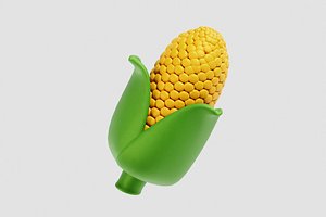 Corn 3d model 3D