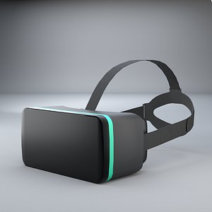 Simple VR Headset Free Model