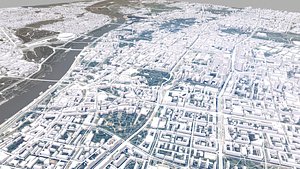 Cityscape Warsaw Poland