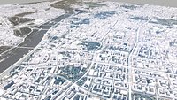 Cityscape Warsaw Poland