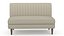 Sofá Loveseat Contemporâneo Zinus Jocelyn