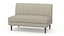 Sofá Loveseat Contemporâneo Zinus Jocelyn