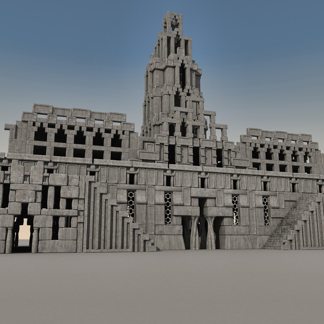 Ma Ancient Fantasy Building