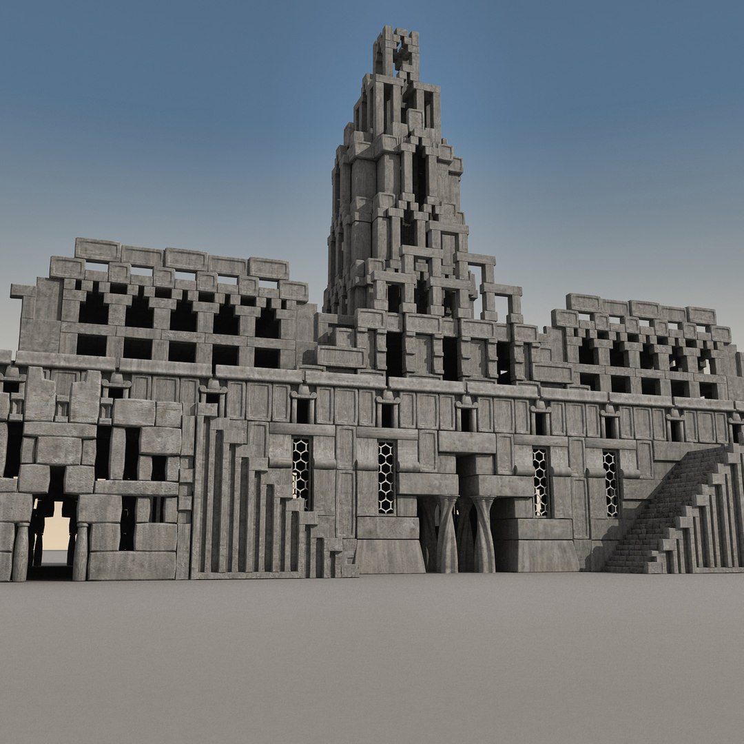 Ma Ancient Fantasy Building