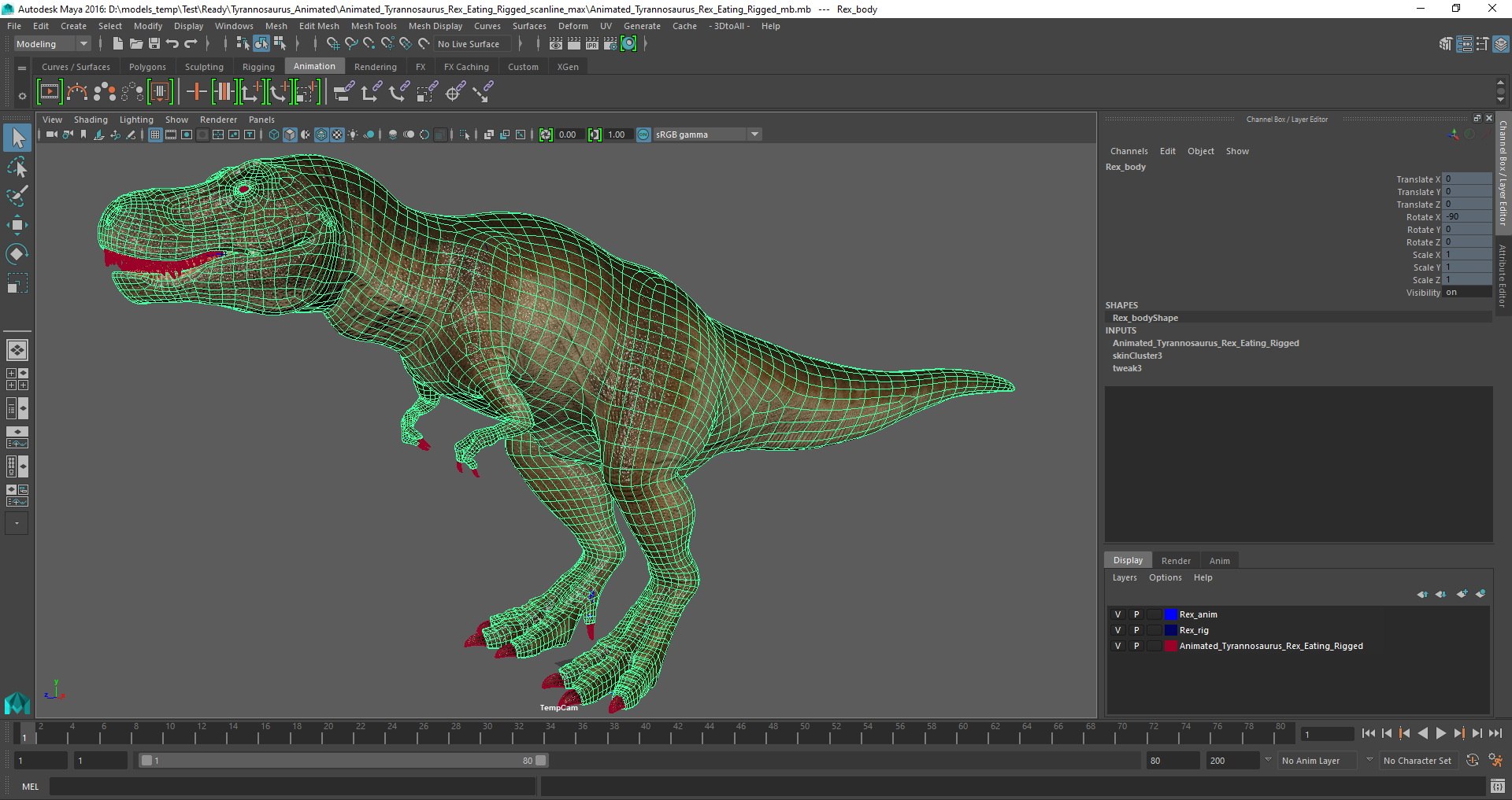 tyrannosaurus rex eating animal 3D https://p.turbosquid.com/ts-thumb/qW/Vc6YlM/ZnQeBouK/animated_tyrannosaurus_rex_eating_rigged_mb_02/jpg/1590517786/1920x1080/fit_q87/5f1c823e7a1a1a4cf0de29c7be73b5aa44cf3e28/animated_tyrannosaurus_rex_eating_rigged_mb_02.jpg
