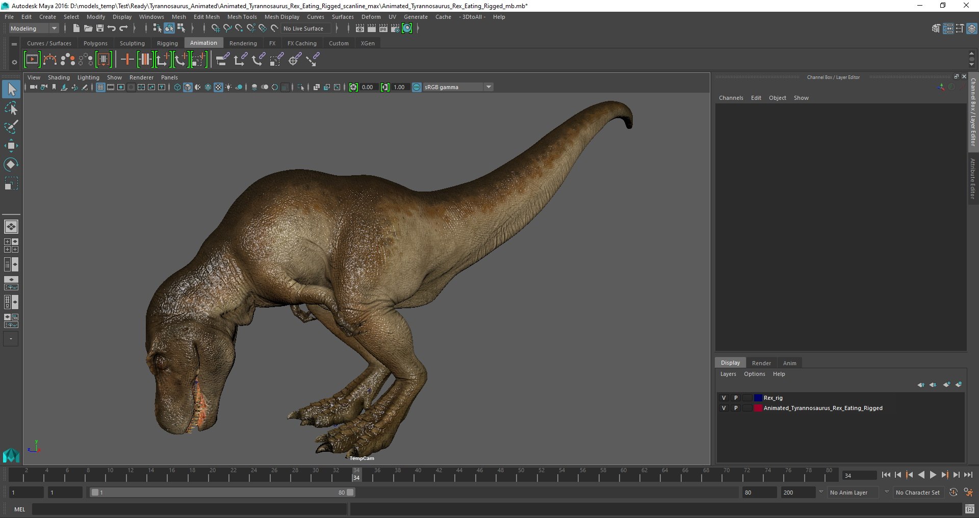 tyrannosaurus rex eating animal 3D https://p.turbosquid.com/ts-thumb/qW/Vc6YlM/nedkfXm2/animated_tyrannosaurus_rex_eating_rigged_mb_06/jpg/1590517795/1920x1080/fit_q87/aab0f491b7c7b0a85bc38d0c7b12131a50f62aec/animated_tyrannosaurus_rex_eating_rigged_mb_06.jpg