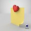 Sticky Note with Magnet PBR