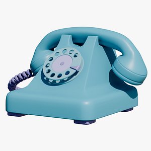 Retro Rotary Telephone