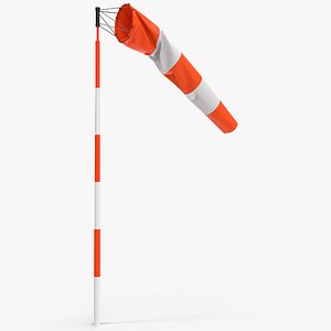 Windsock with Wind Speed 3 Knots model