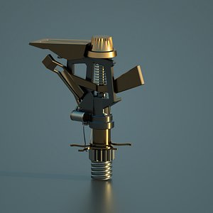 lawn sprinkler 3d model