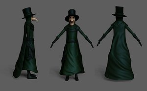 Plague Doctor Robe - Character Outfit Skin Costume