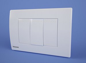 Socket power switch bticino livinglight quadra