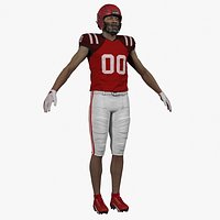 American Football Player African American