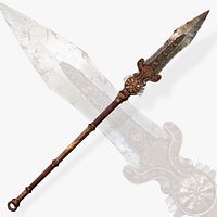 Fantasy PBR Spear
