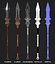 Fantasy PBR Spear
