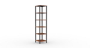 Multipurpose Shelf Display Rack 3D model