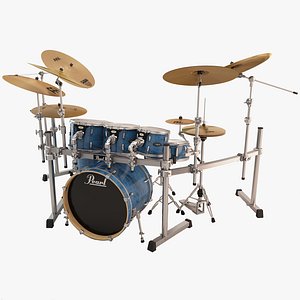 3d model pearl drum rack