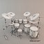 Pearl Drum + Rack