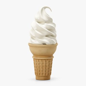 vanilla cone