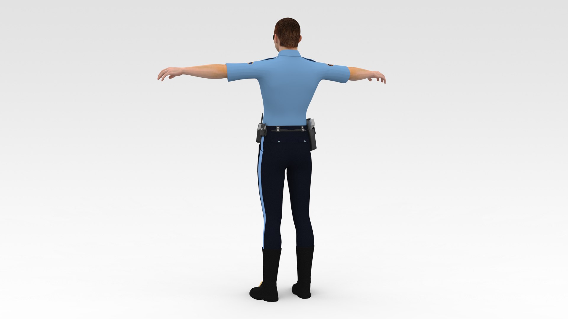 Police Cop 3D Model - TurboSquid 1808676