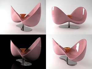 3D loveseat