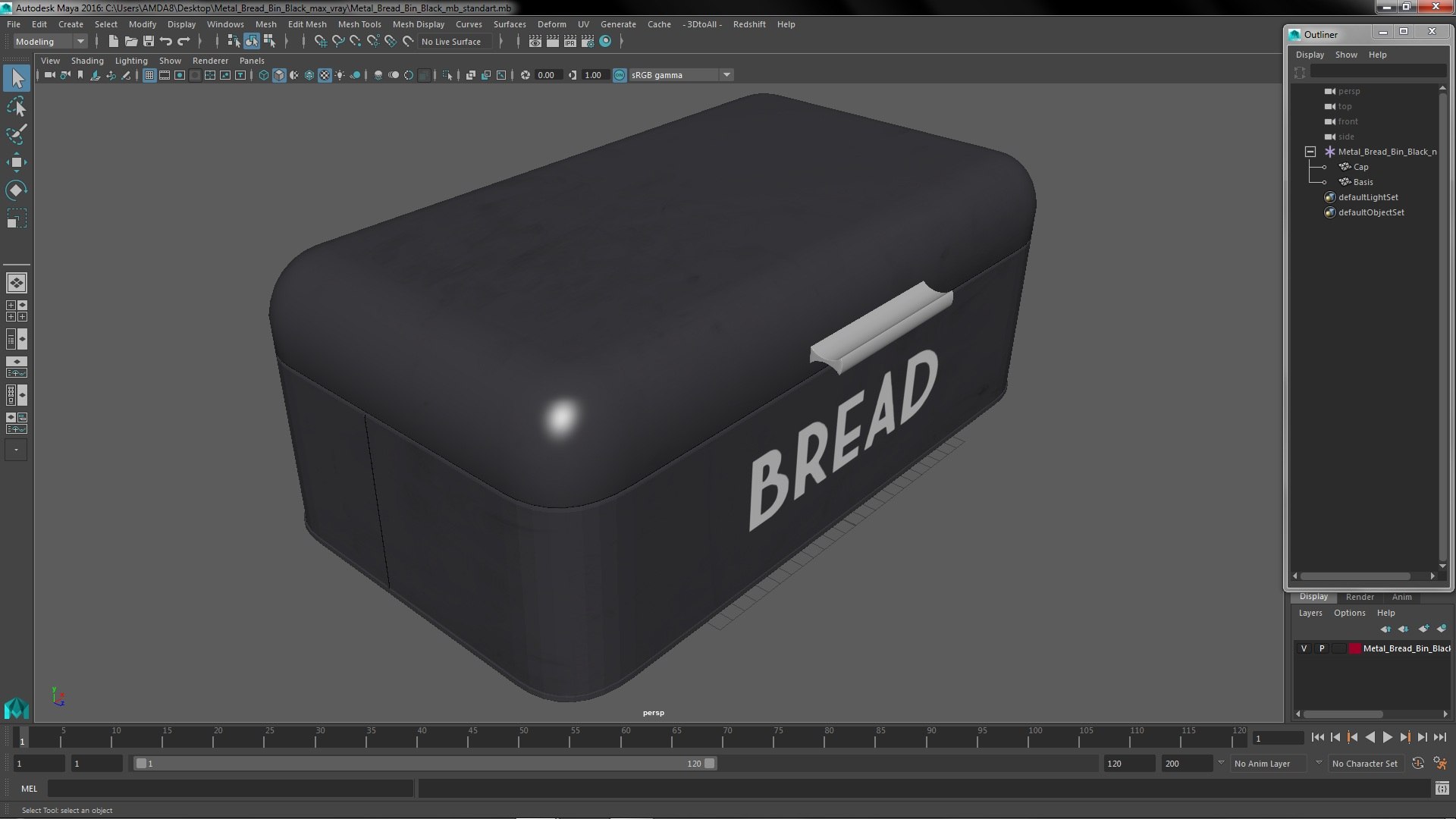 Metal Bread Bin Black 3D model https://p.turbosquid.com/ts-thumb/qW/hyCu60/sH/metalbreadbinblackmb3dmodel022/jpg/1653469881/1920x1080/fit_q87/7f3da807a3b54a06f7942259e64ae29af23947b5/metalbreadbinblackmb3dmodel022.jpg