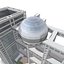 3d model of fuji television headquarters