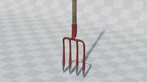 3D Pitchfork