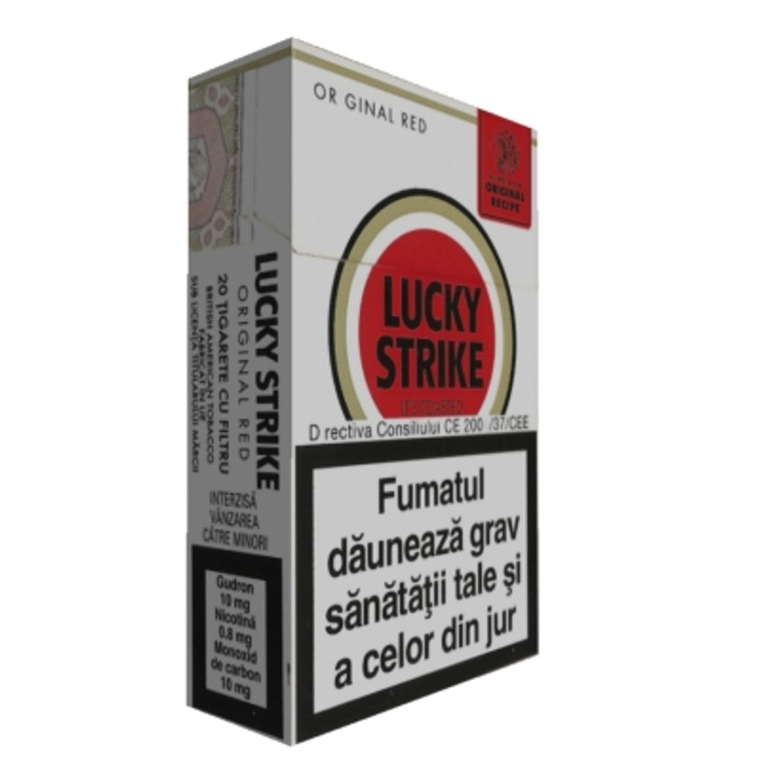 lucky strike 3d model