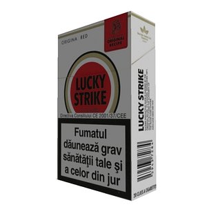 lucky strike 3d model