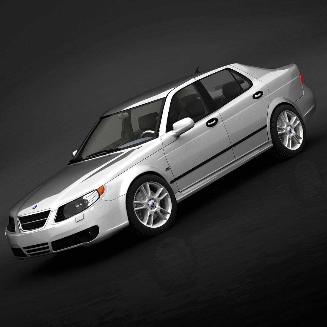 saab-9-5-2006-sedan-3d-model