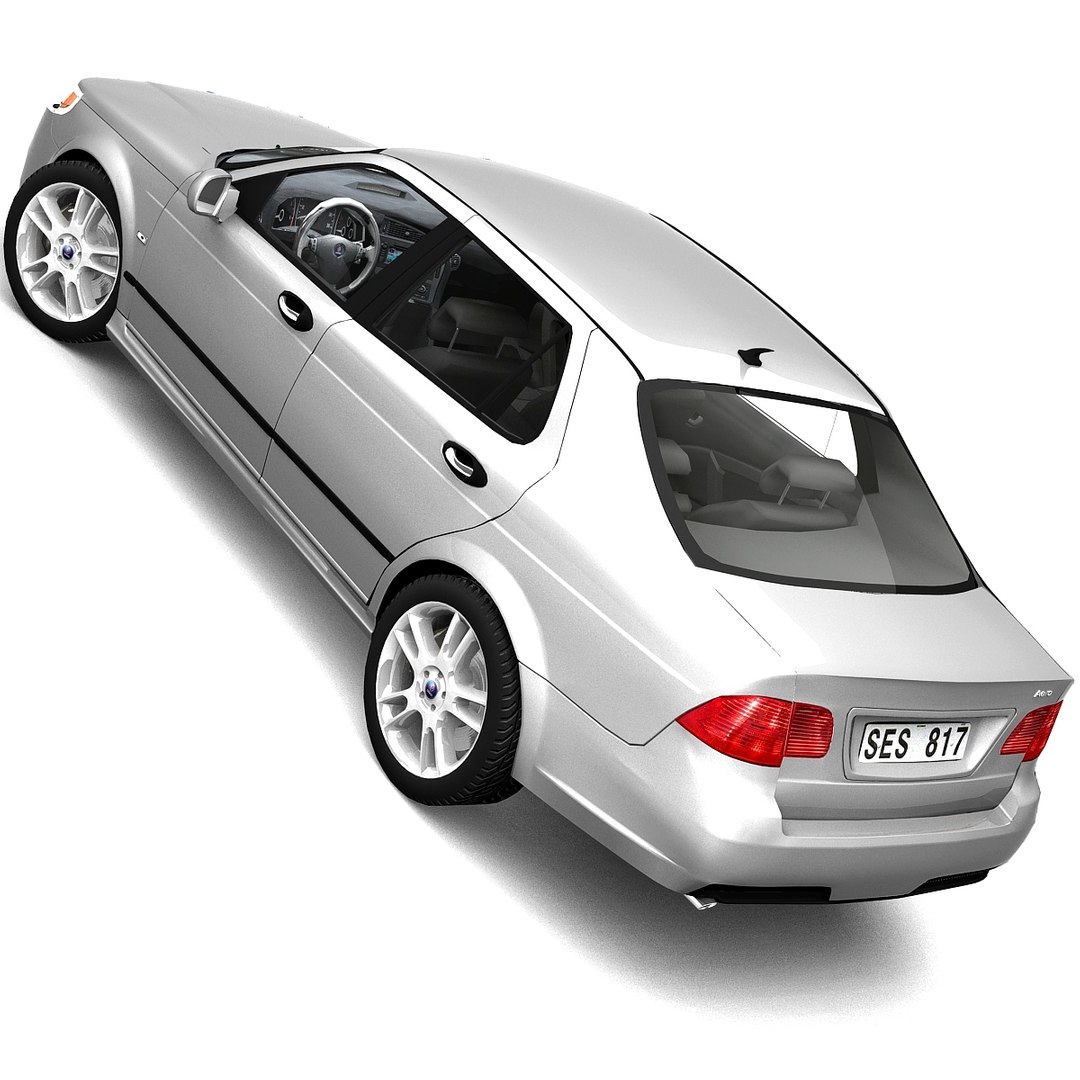 saab-9-5-2006-sedan-3d-model